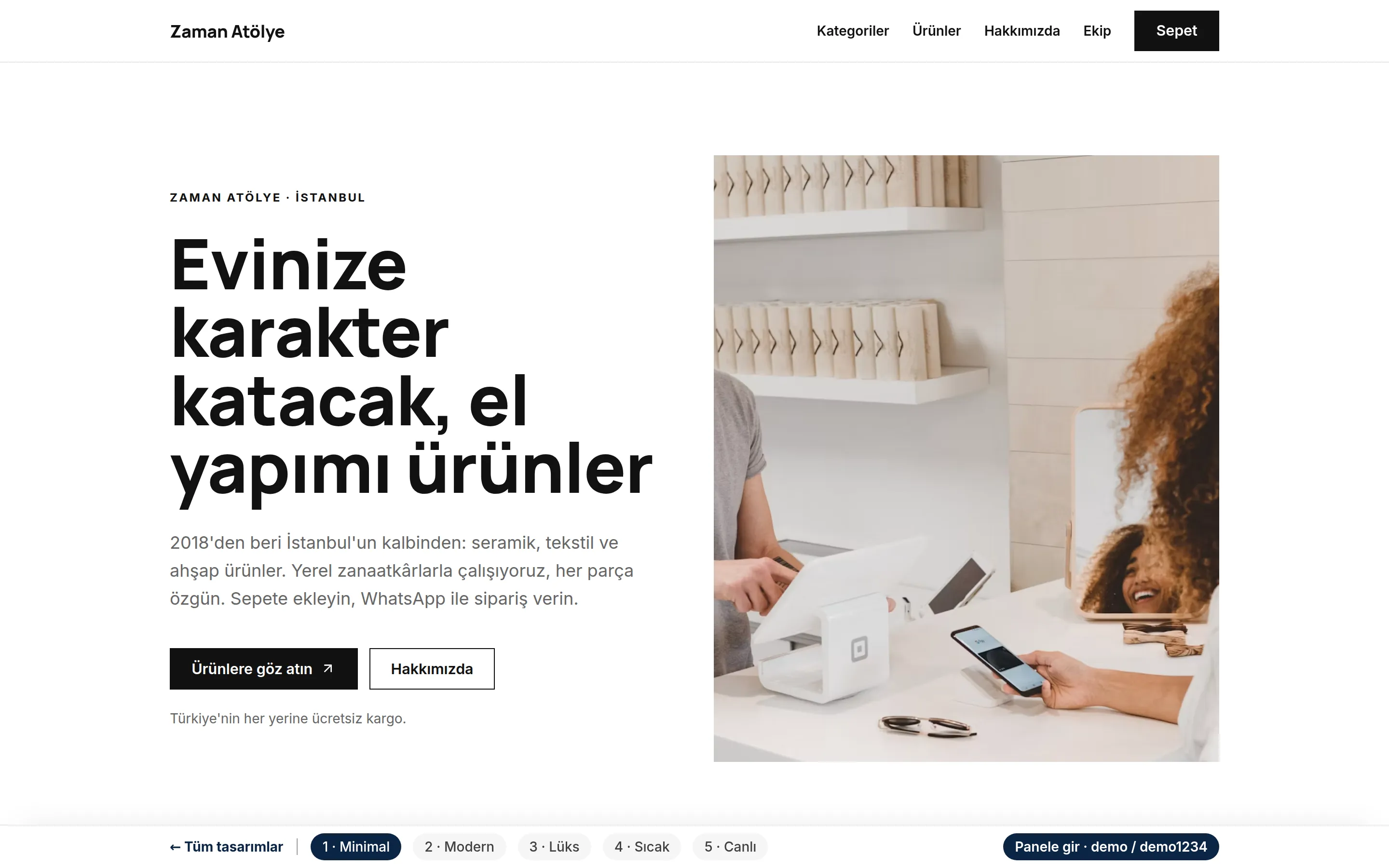 Tasarım 1 — Moda